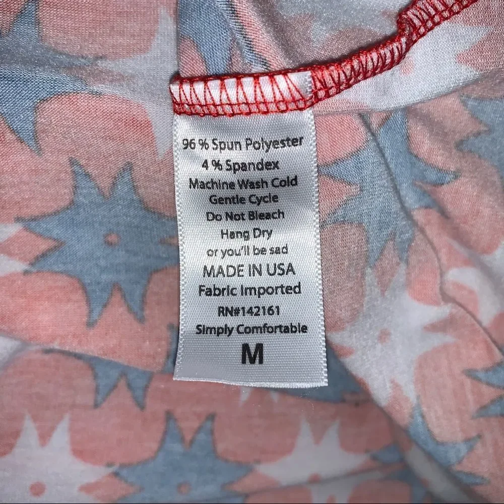 LuLaRoe red skirt